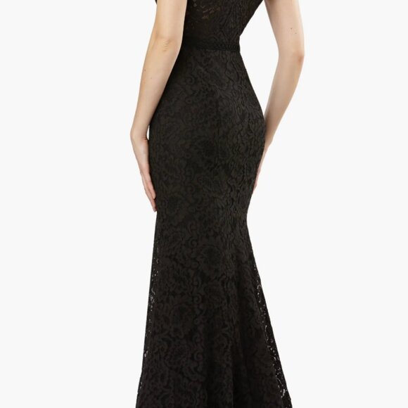 Lace Mermaid Gown , JS Collections - Picture 6 of 7